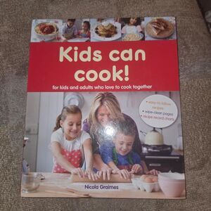 Vintage 2008 Kids Can Cook Spiral Cookbook Parragon Books